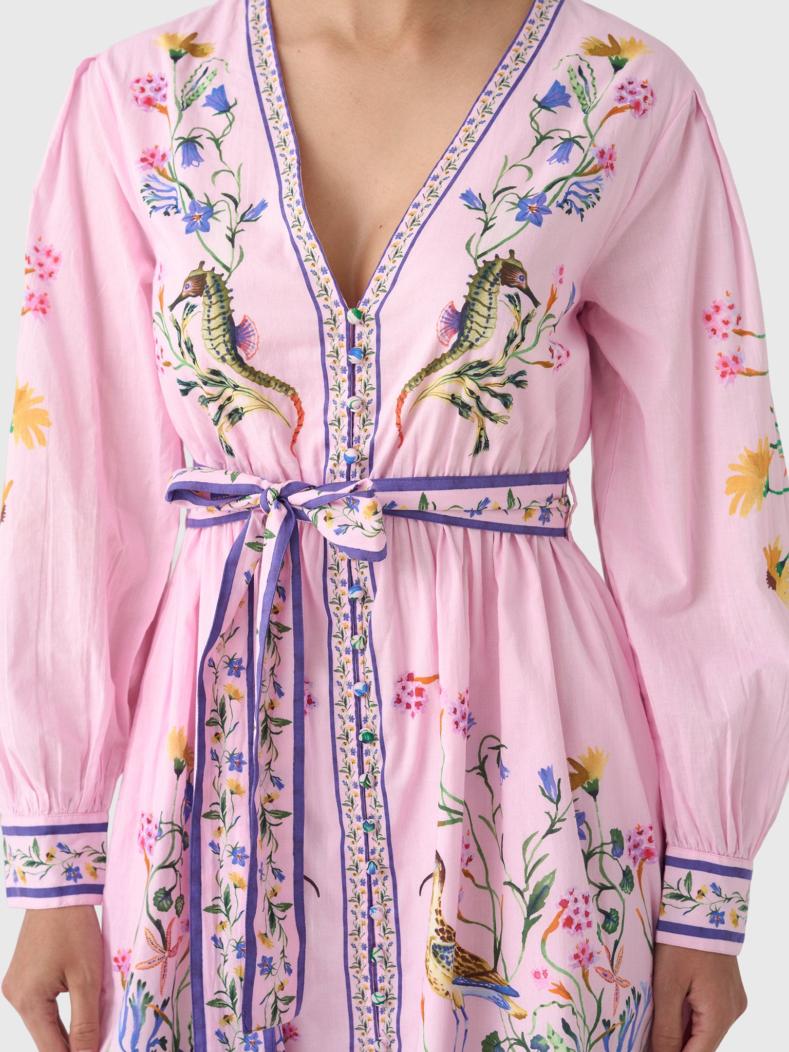 Banjanan Women's Anne Mini Dress - Saint Bernard