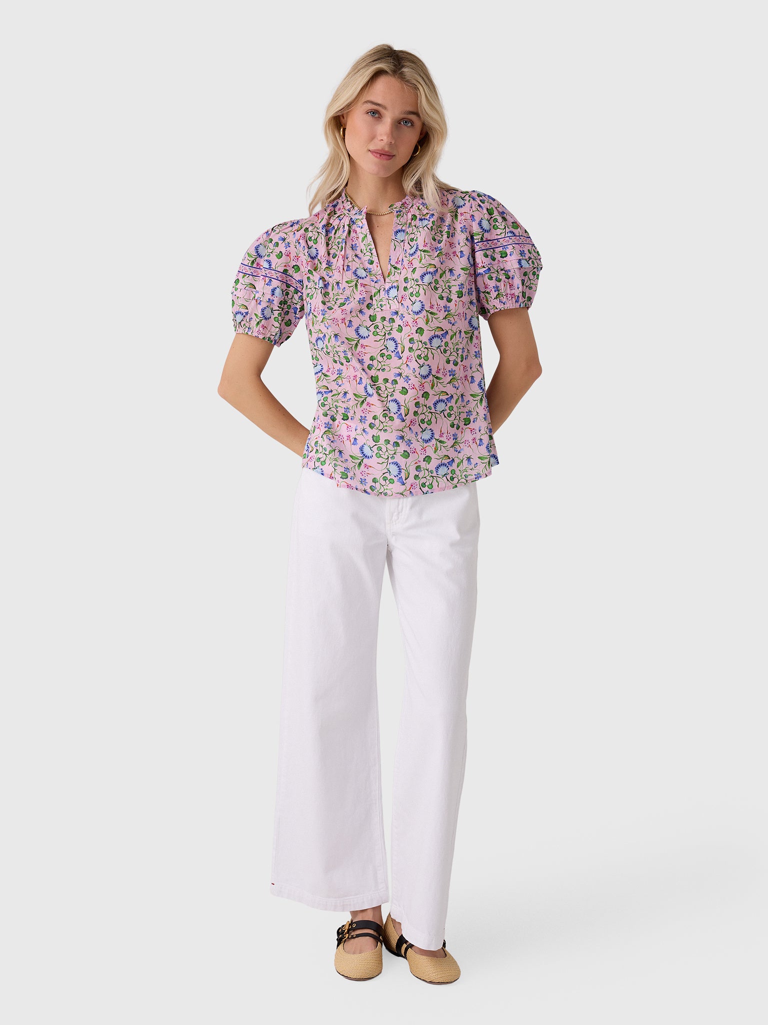 Banjanan Women's Bronte Top - Saint Bernard