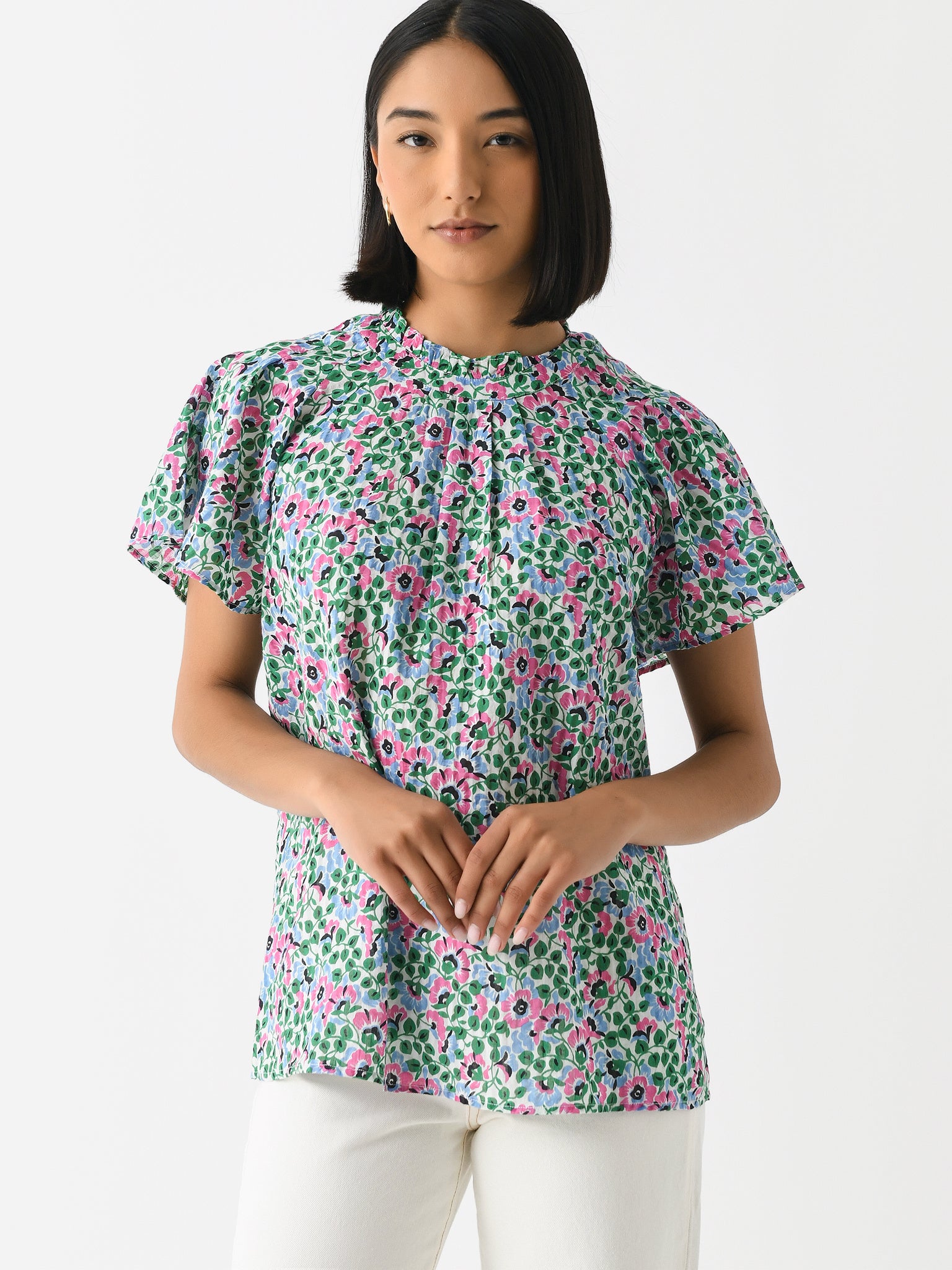 Banjanan Women's Joyful Top - Saint Bernard