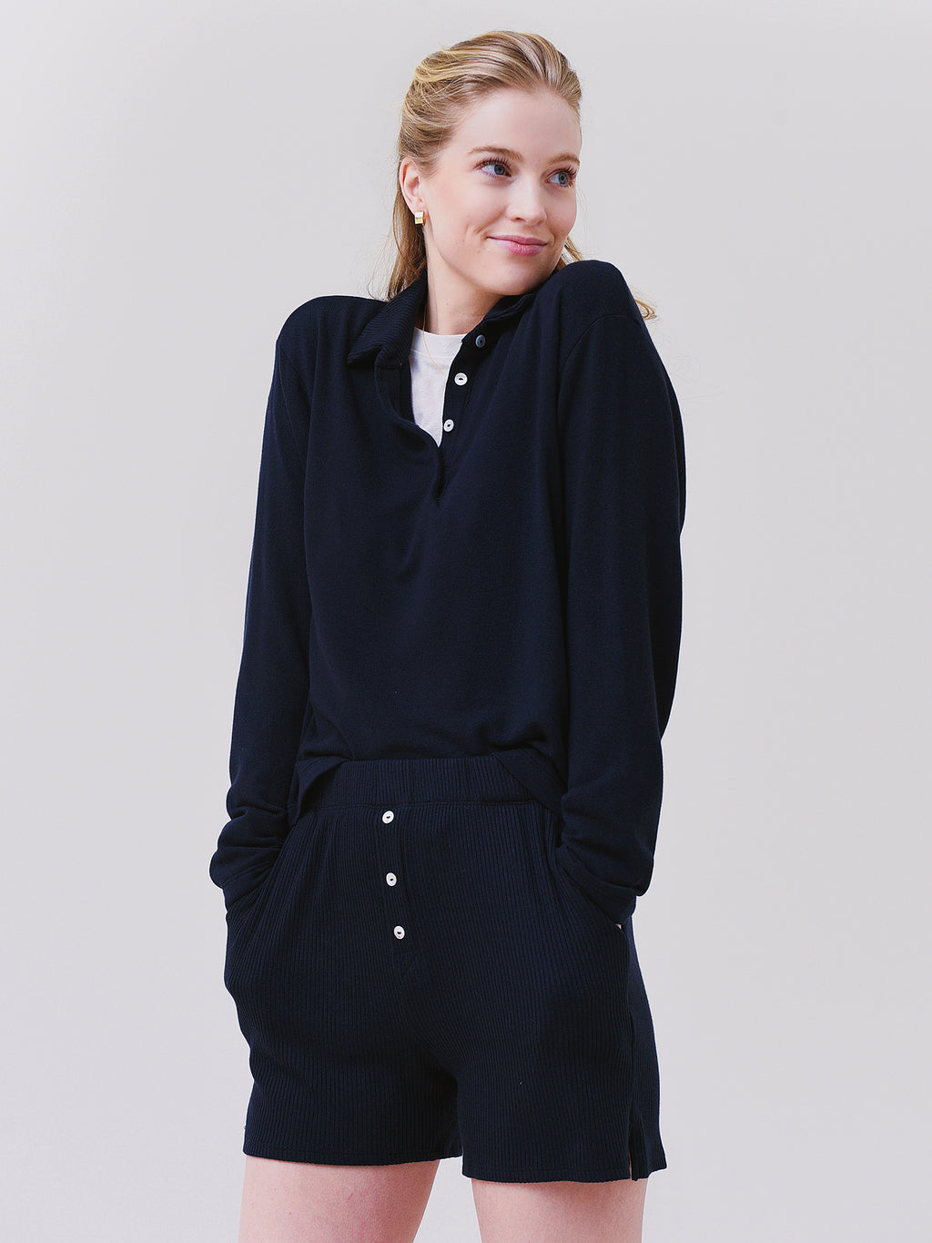 DONNI. Women's Butter Polo - Saint Bernard