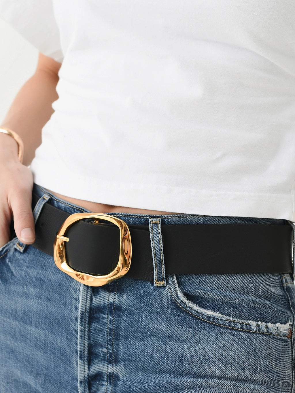 B-Low The Belt Women's Edmond Leather Belt - Saint Bernard