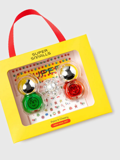Super Smalls Paint It Cheery Mini Nail Kit