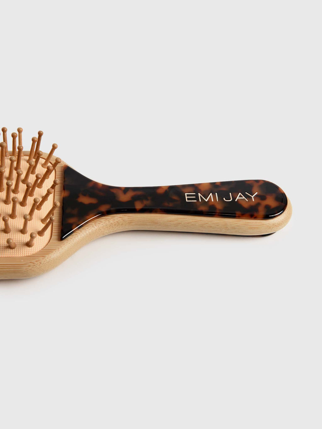 Bamboo Paddle BrushxTORTOISE-alt1
