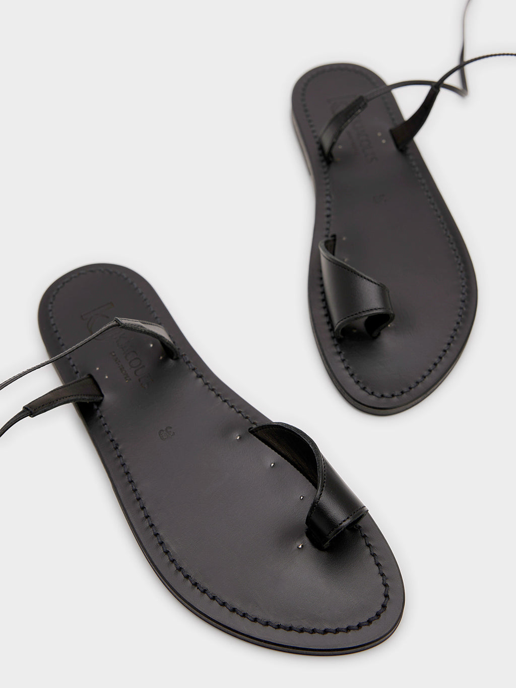 K Jacques Bascra Ebene Sandal - Saint Bernard
