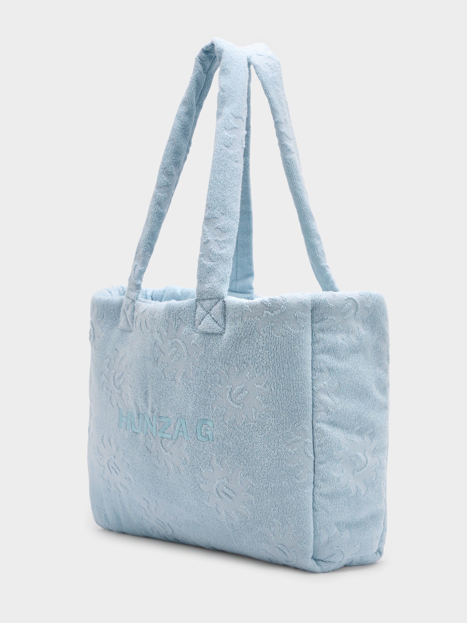 Hunza G Sunny Towelling Beach Bag - Saint Bernard