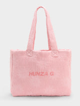 Hunza G Sunny Towelling Beach Bag - Saint Bernard