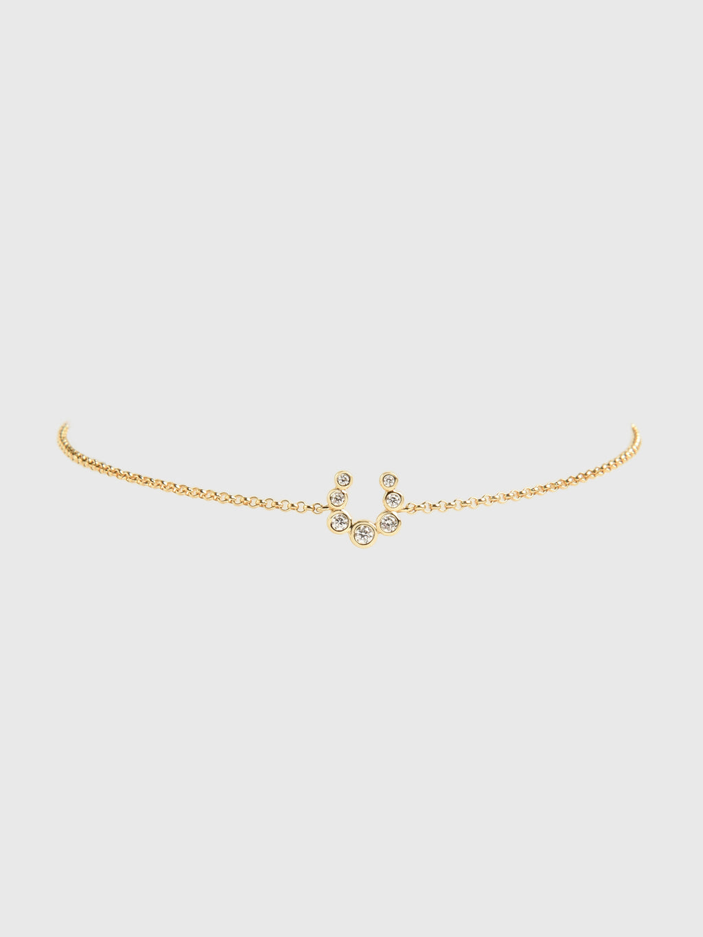 Bezel Diamond HorseshoexGOLD-alt1