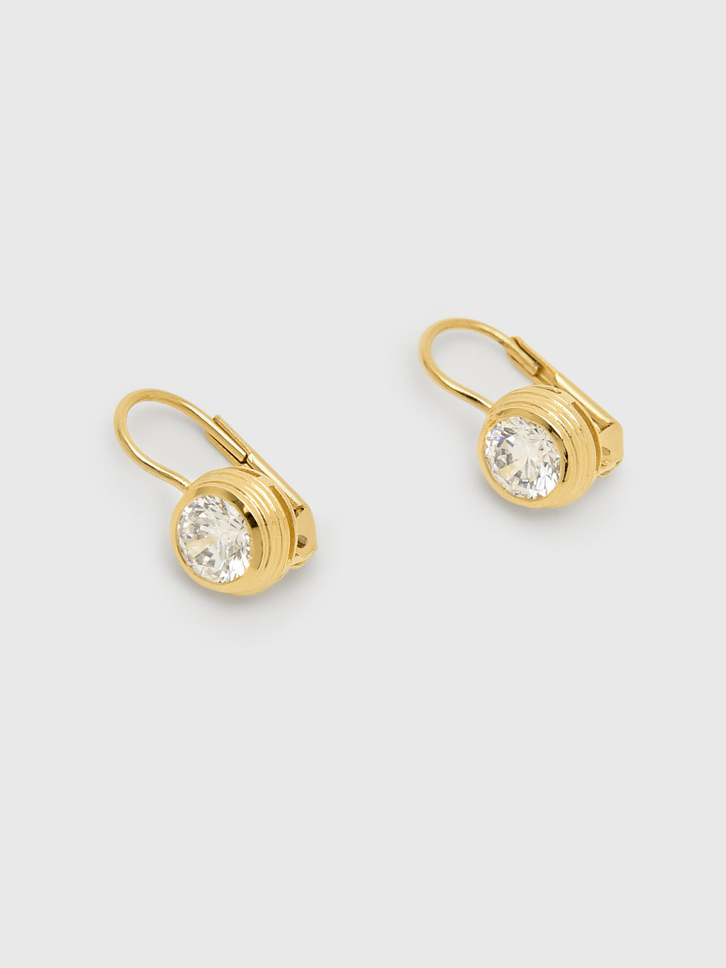 Bezel Drop EarringsxGOLD-alt2