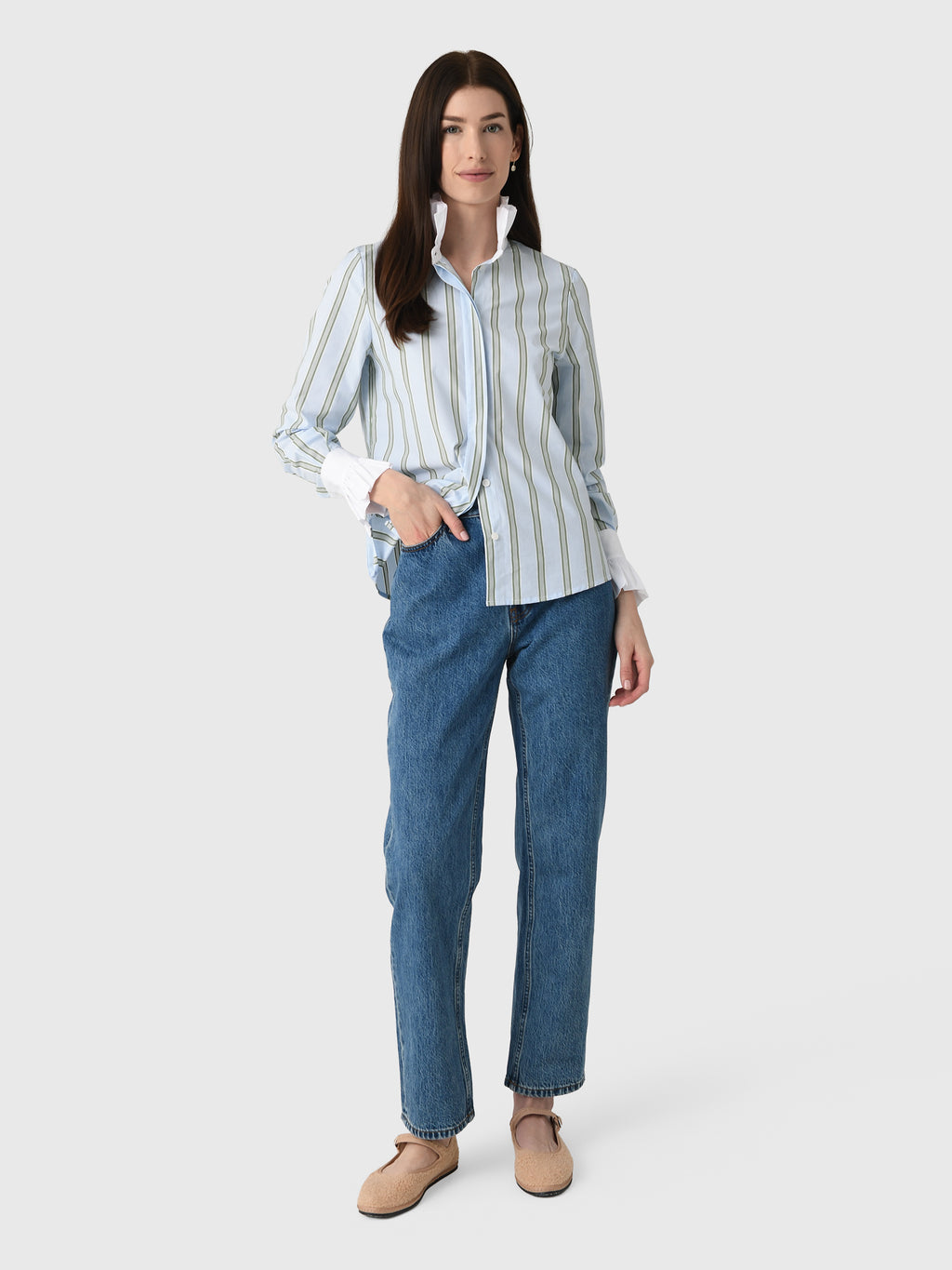 Bisou Shirt xGREENSTRIPES-alt1