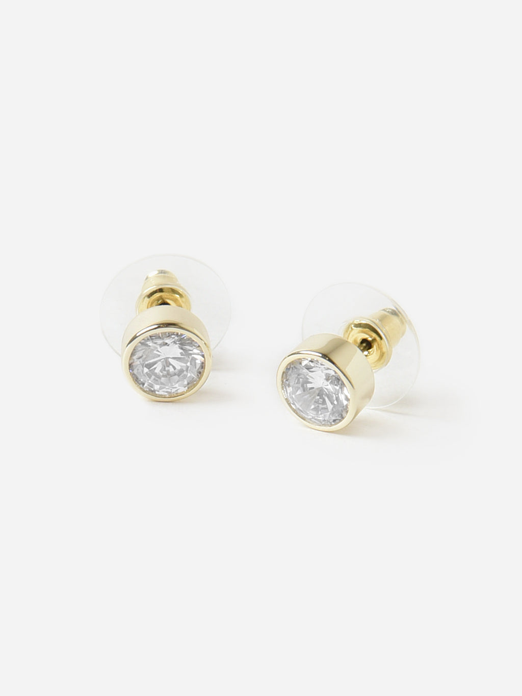 Nicola Bathie Women's Bezel Stud Earrings - Saint Bernard