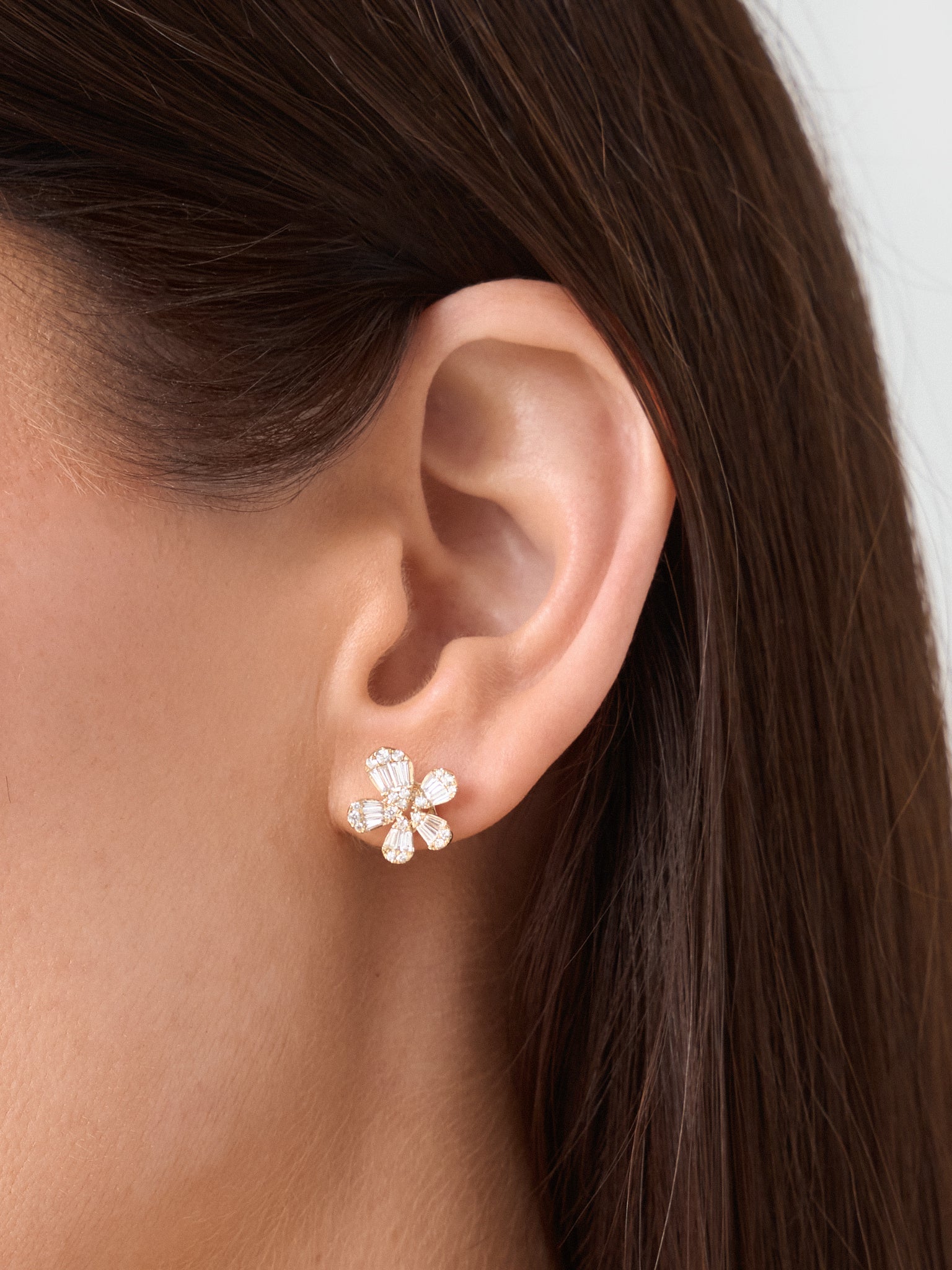 Francie B. Blossom Stud Earrings - Saint Bernard