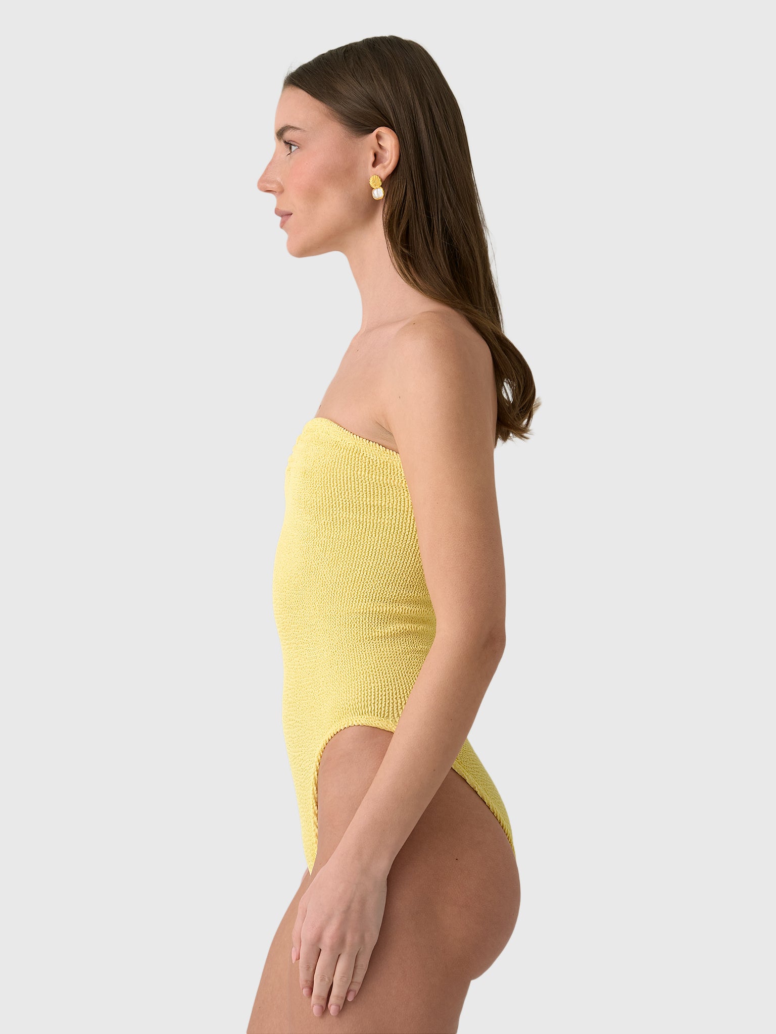 Hunza G Women's Brooke One-Piece Swimsuit - Saint Bernard