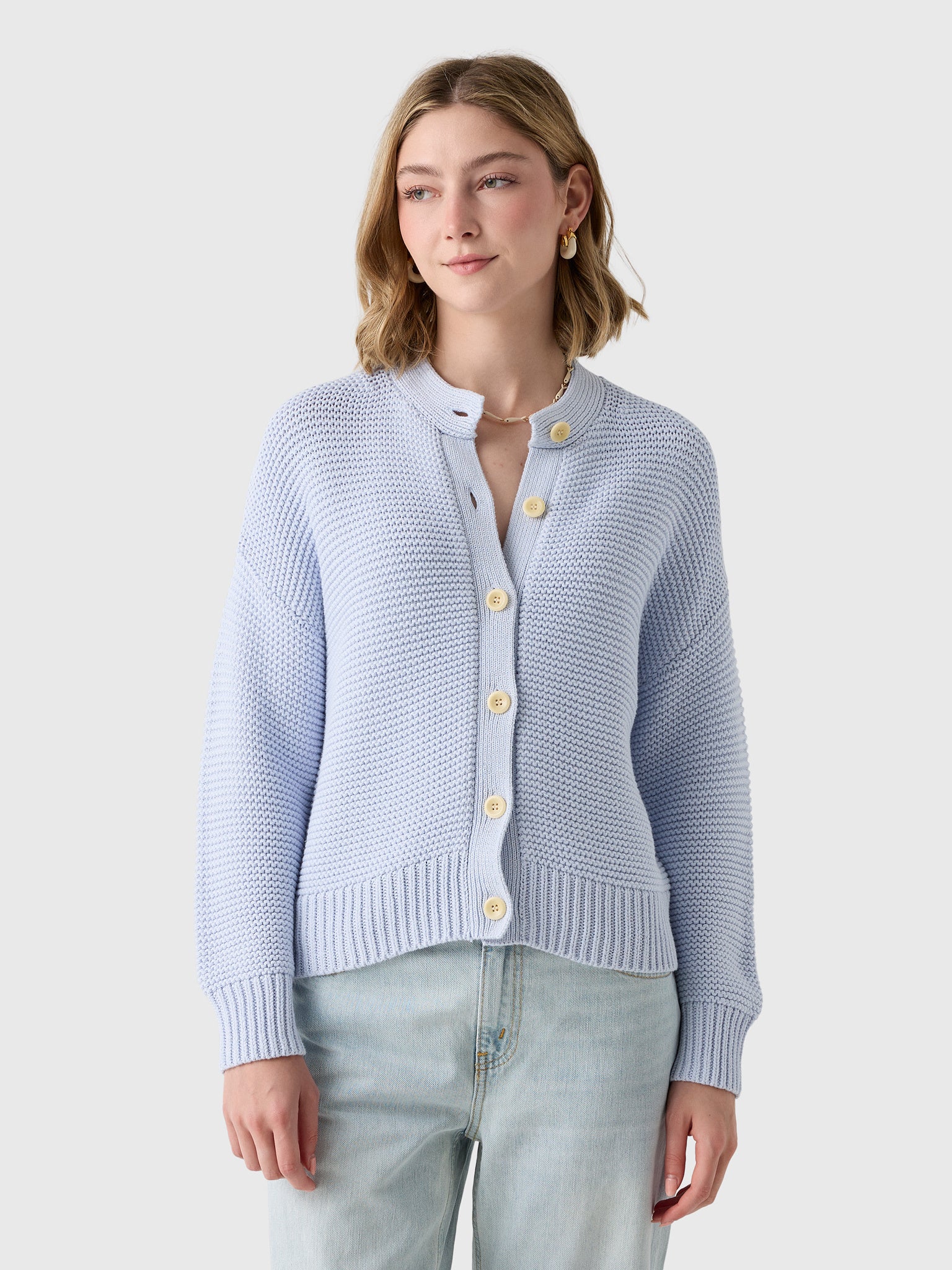 トップス Be Mine Emblem Knit Cardigan Million M Cardigan – Mifland : A Design Company