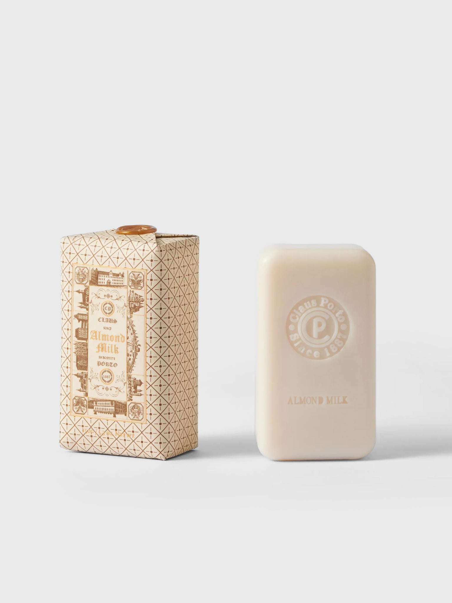 Claus Porto Double Almond Milk Soap - Saint Bernard
