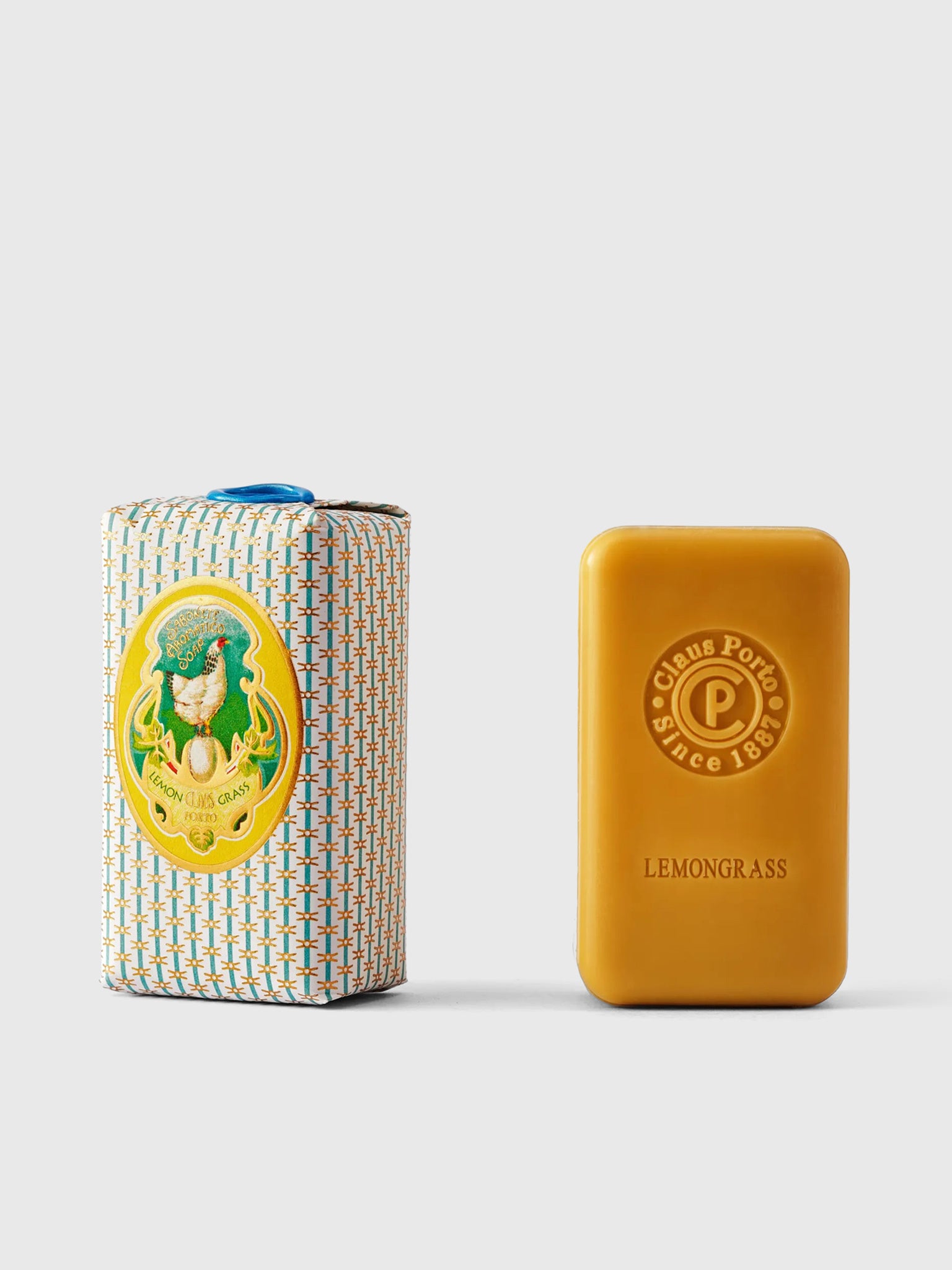 Claus Porto Mirror Pomegranate Soap - Saint Bernard