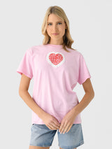 EM On Holiday Women's Kiss Me On Holiday Tee - Saint Bernard