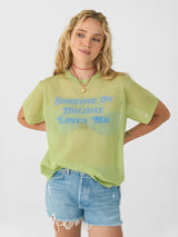 EM On Holiday Women's Someone On Holiday Loves Me Knit Tee - Saint Bernard