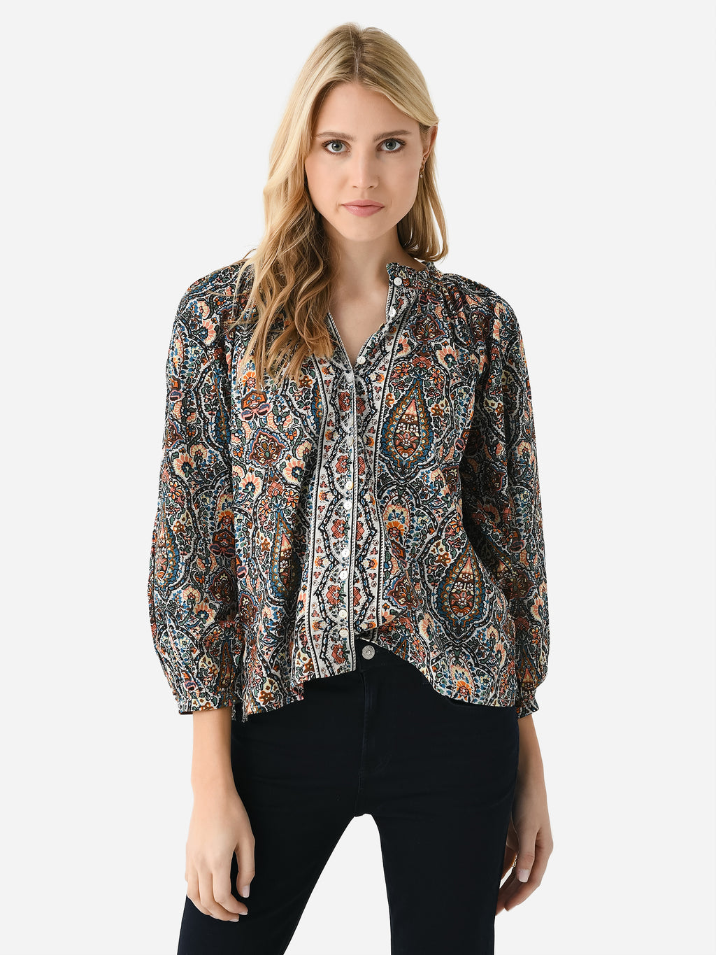 Cleobella Women's Fabiola Blouse - Saint Bernard