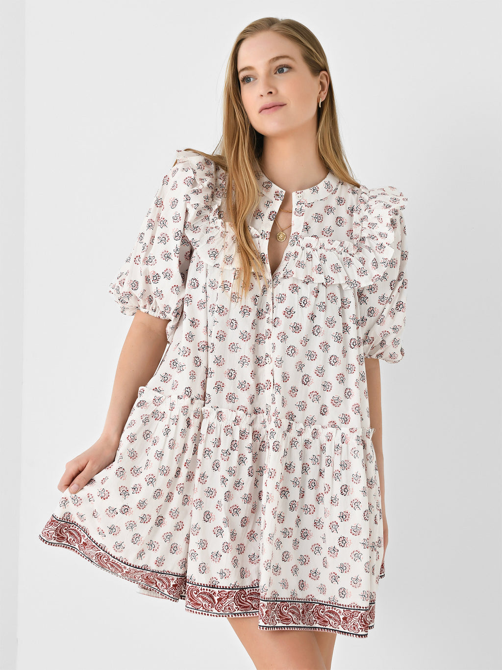 Cleobella Women's Wanda Mini Dress - Saint Bernard