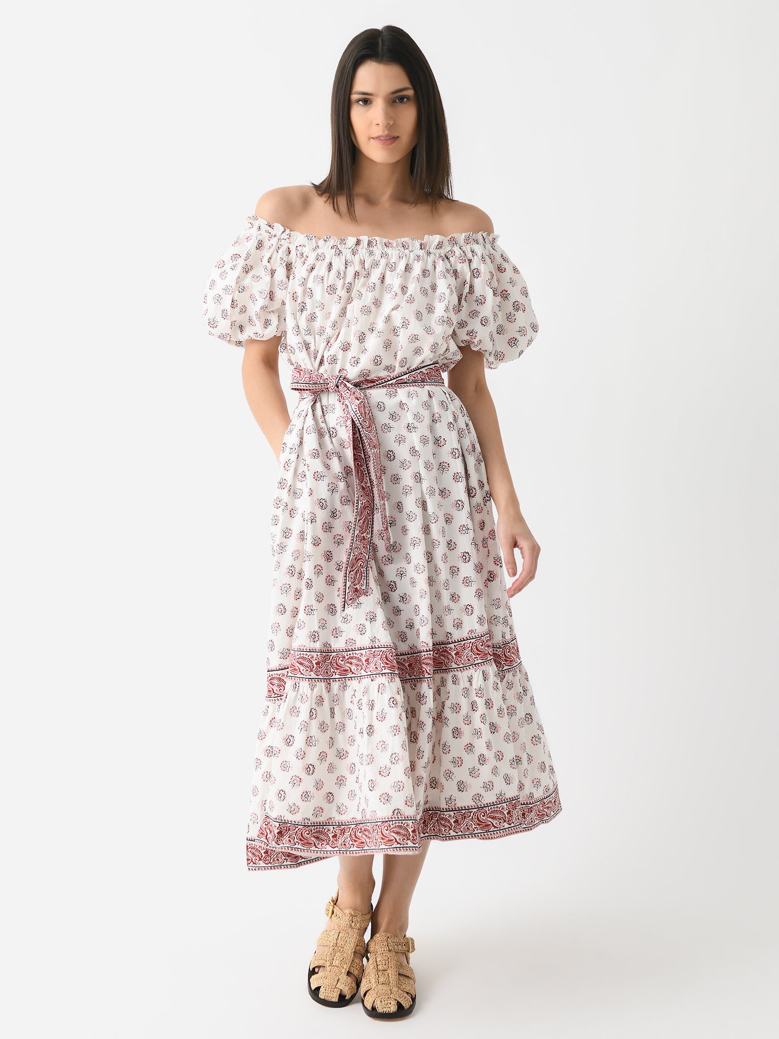 Cleobella Women's Elisa Midi Dress - Saint Bernard