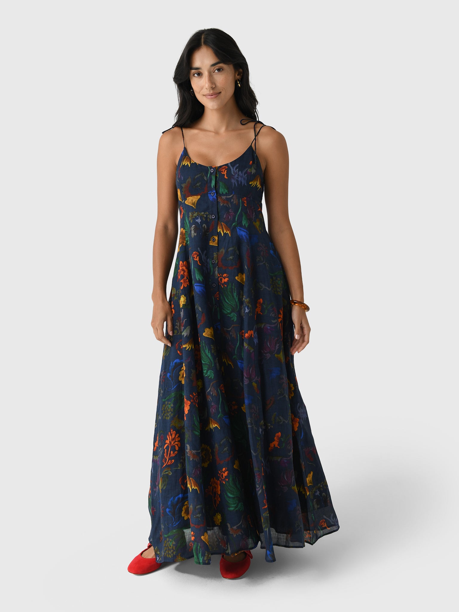 Rosie Assoulin Women's High Garden Maxi Dress - Saint Bernard