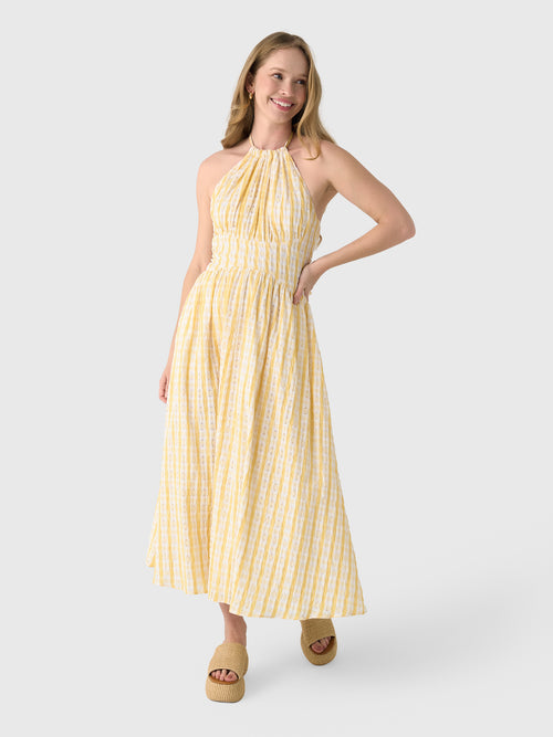 Rosie Assoulin Women's Halter in the Name of Love Dress