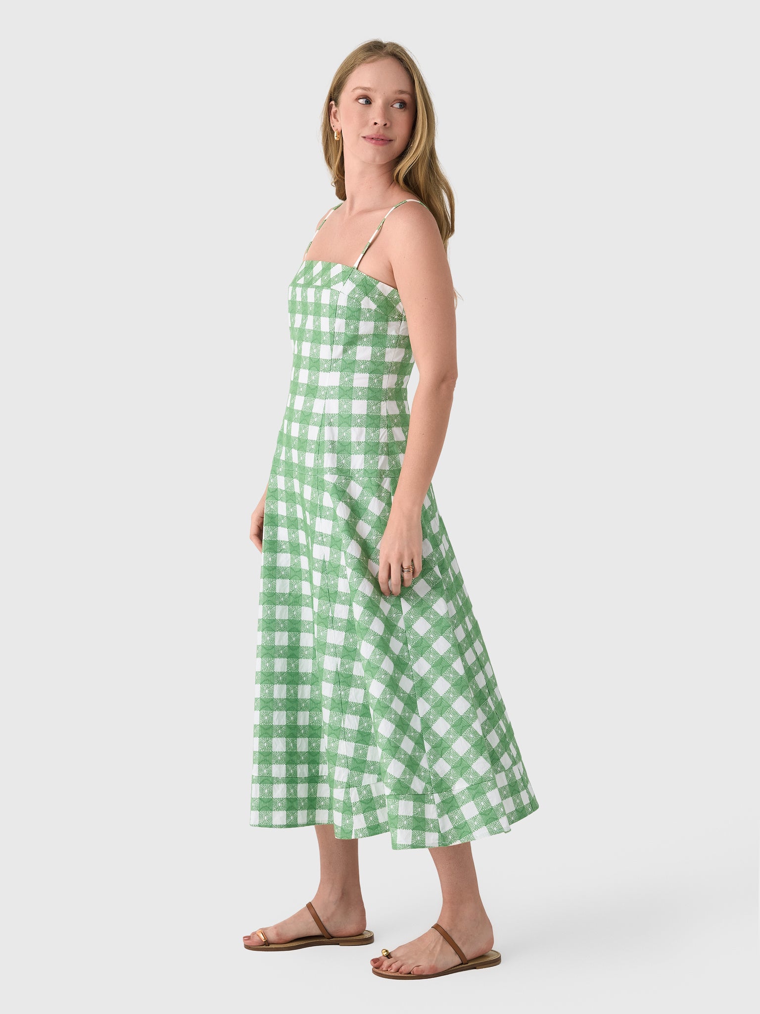 Rosie Assoulin Women's Drop Me a Note Dress - Saint Bernard