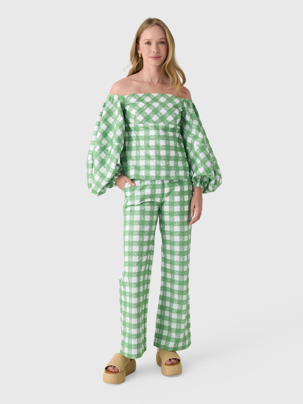 Rosie Assoulin Women's Easy Does It Pant - Saint Bernard