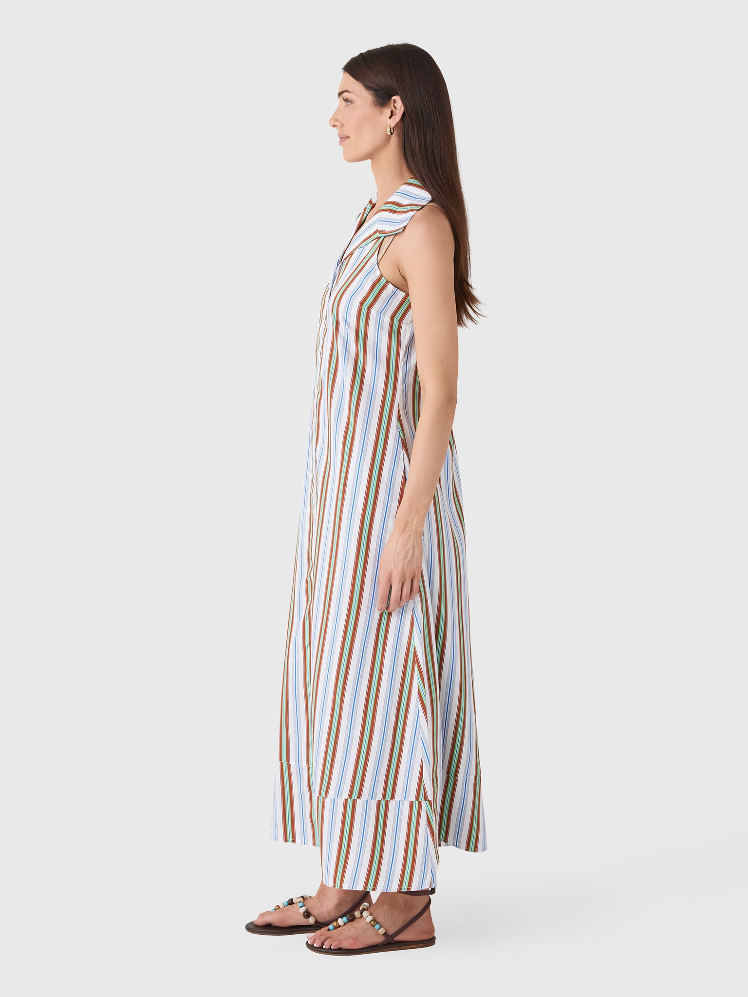 Rosie Assoulin Women's Take It or Sleeveless Dress - Saint Bernard