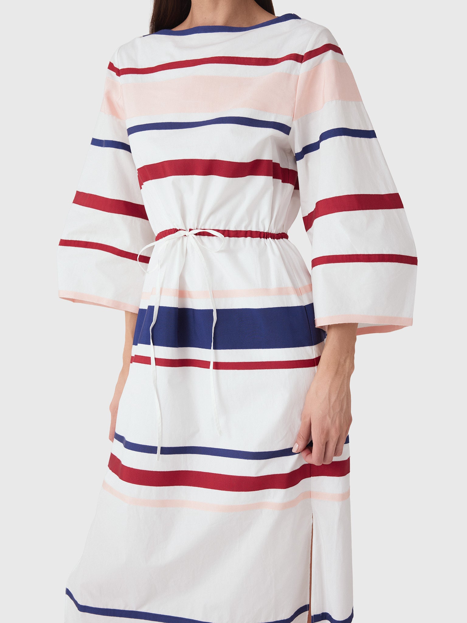 Rosie Assoulin Women's Ribbon Caftan Dress - Saint Bernard