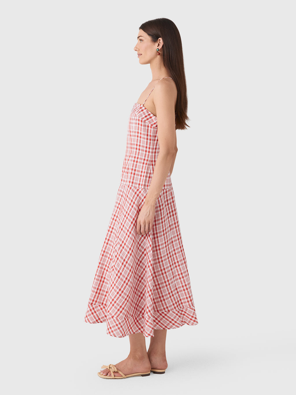 Rosie Assoulin Women's Drop Me a Note Dress - Saint Bernard