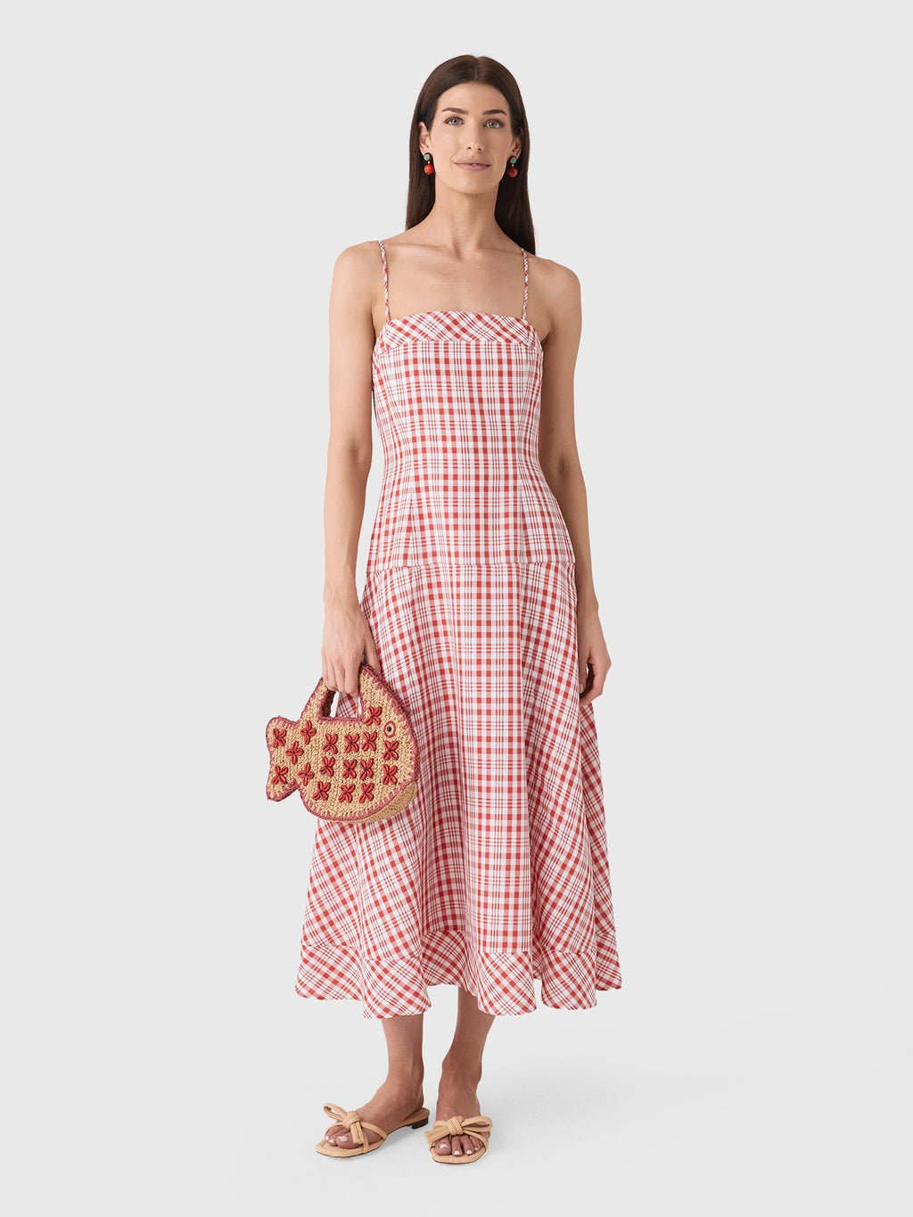 Rosie Assoulin Women's Drop Me a Note Dress - Saint Bernard