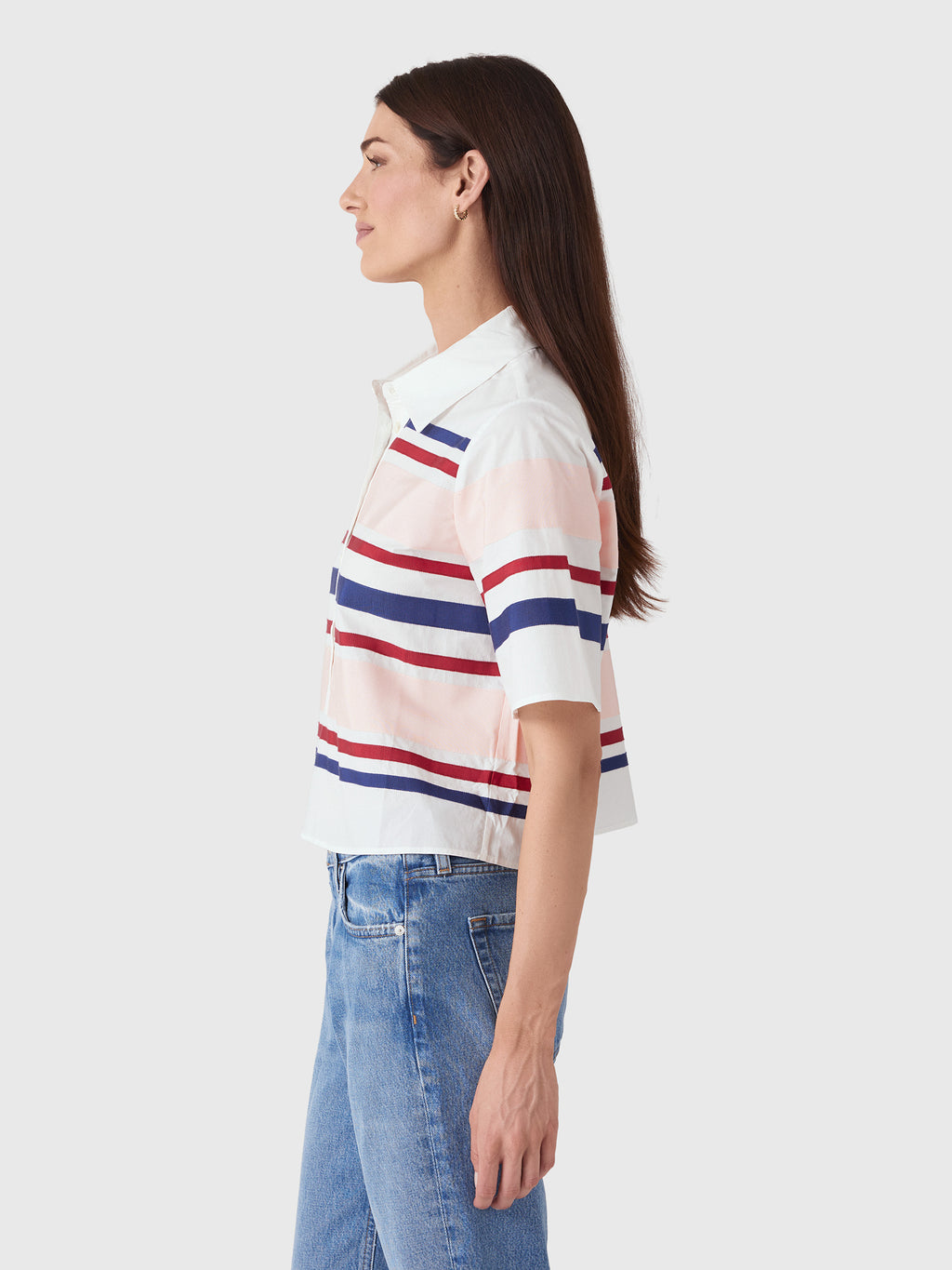 Rosie Assoulin Women's Ribbon Rugby Top - Saint Bernard