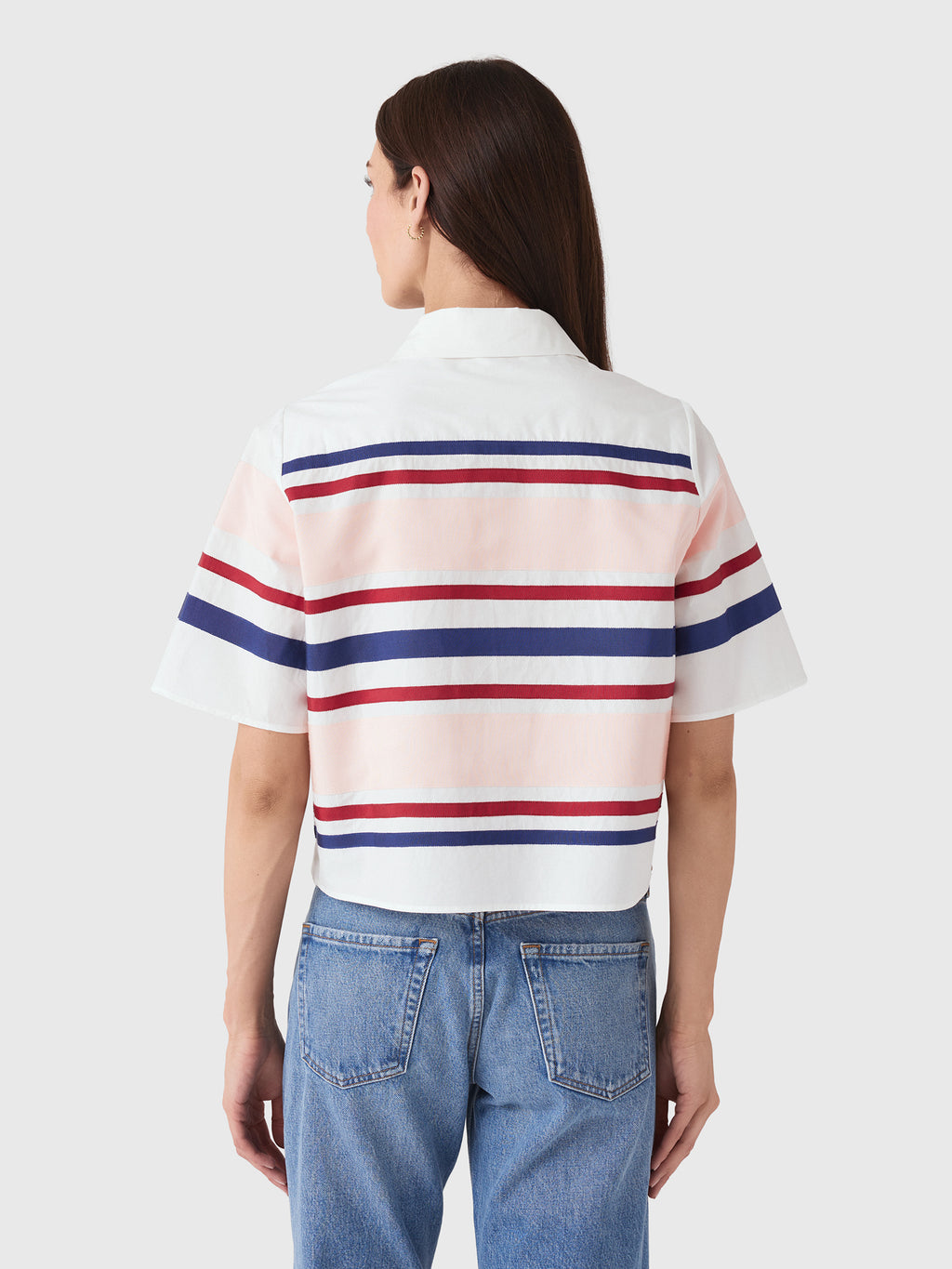 Rosie Assoulin Women's Ribbon Rugby Top - Saint Bernard