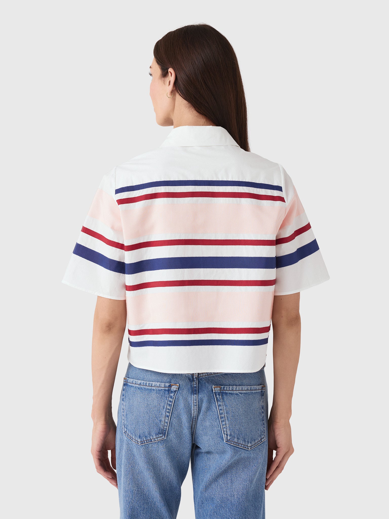 Rosie Assoulin Women's Ribbon Rugby Top - Saint Bernard