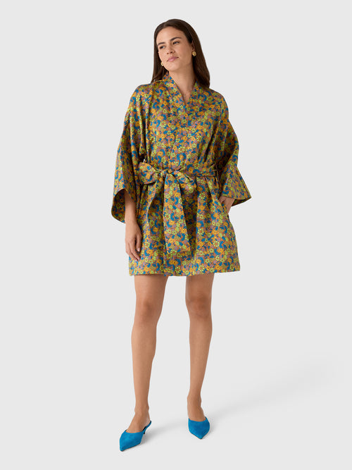 La Vie Women's Mini Wrap Dress - Saint Bernard