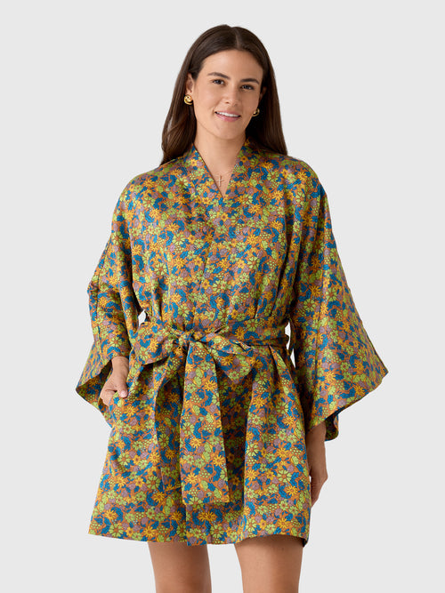 La Vie Women's Mini Wrap Dress - Saint Bernard