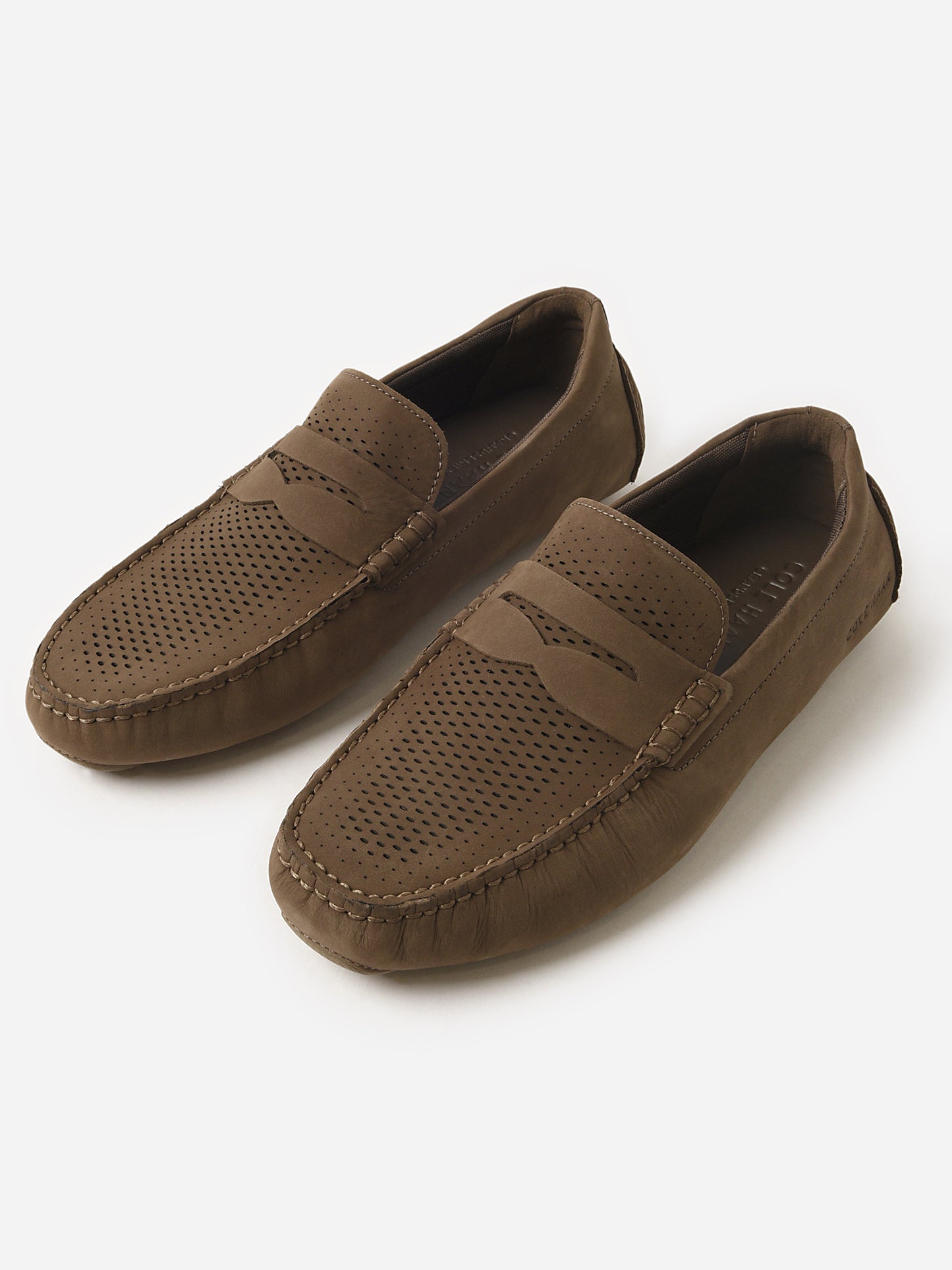 Cole Haan Men's Grand Laser Penny Driver - Saint Bernard