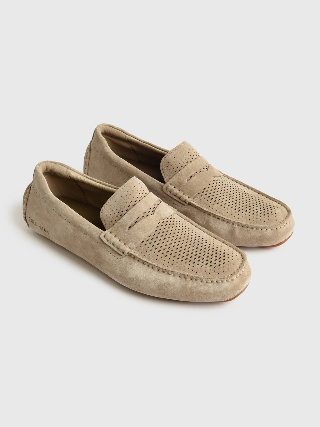 Cole Haan Men's Grand Laser Penny Driver - Saint Bernard