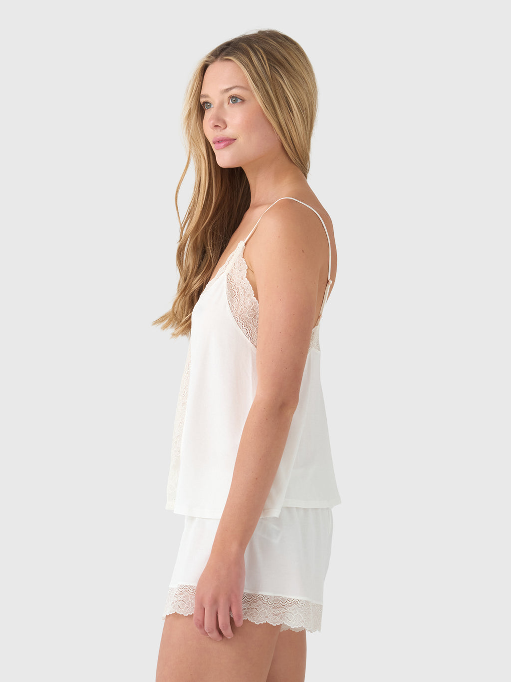 Eberjey Women's Lara Cami & Short Pajama Set - Saint Bernard