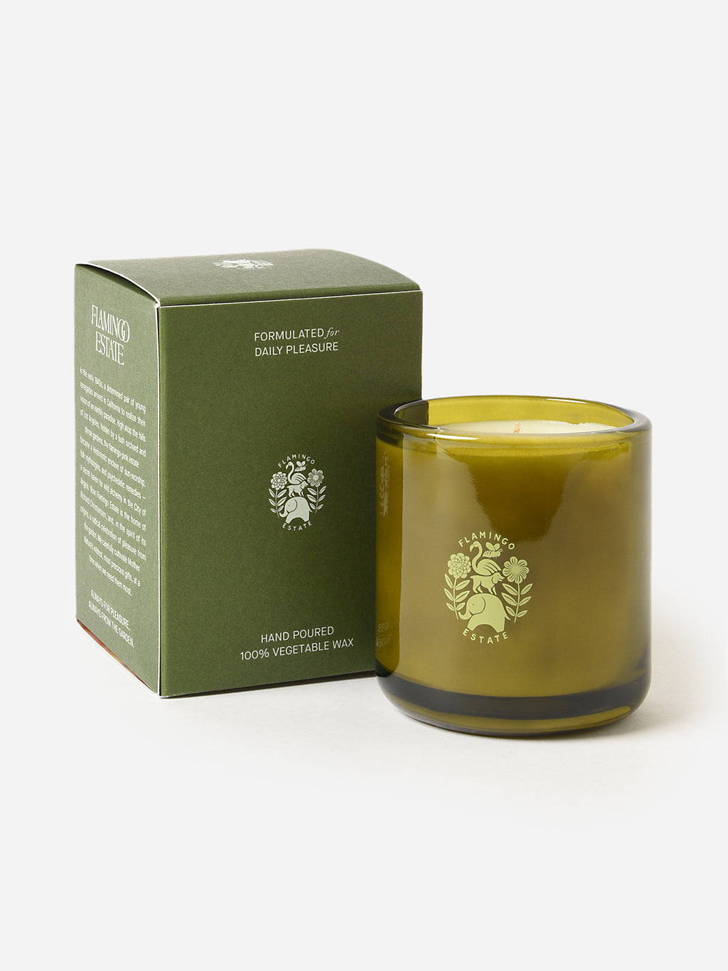 Flamingo Estate Ancient Agrigento Olive Tree Candle - Saint Bernard