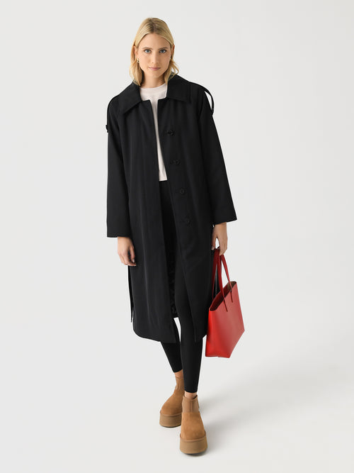 Herno Women's Belted Reversible Quilted Coat