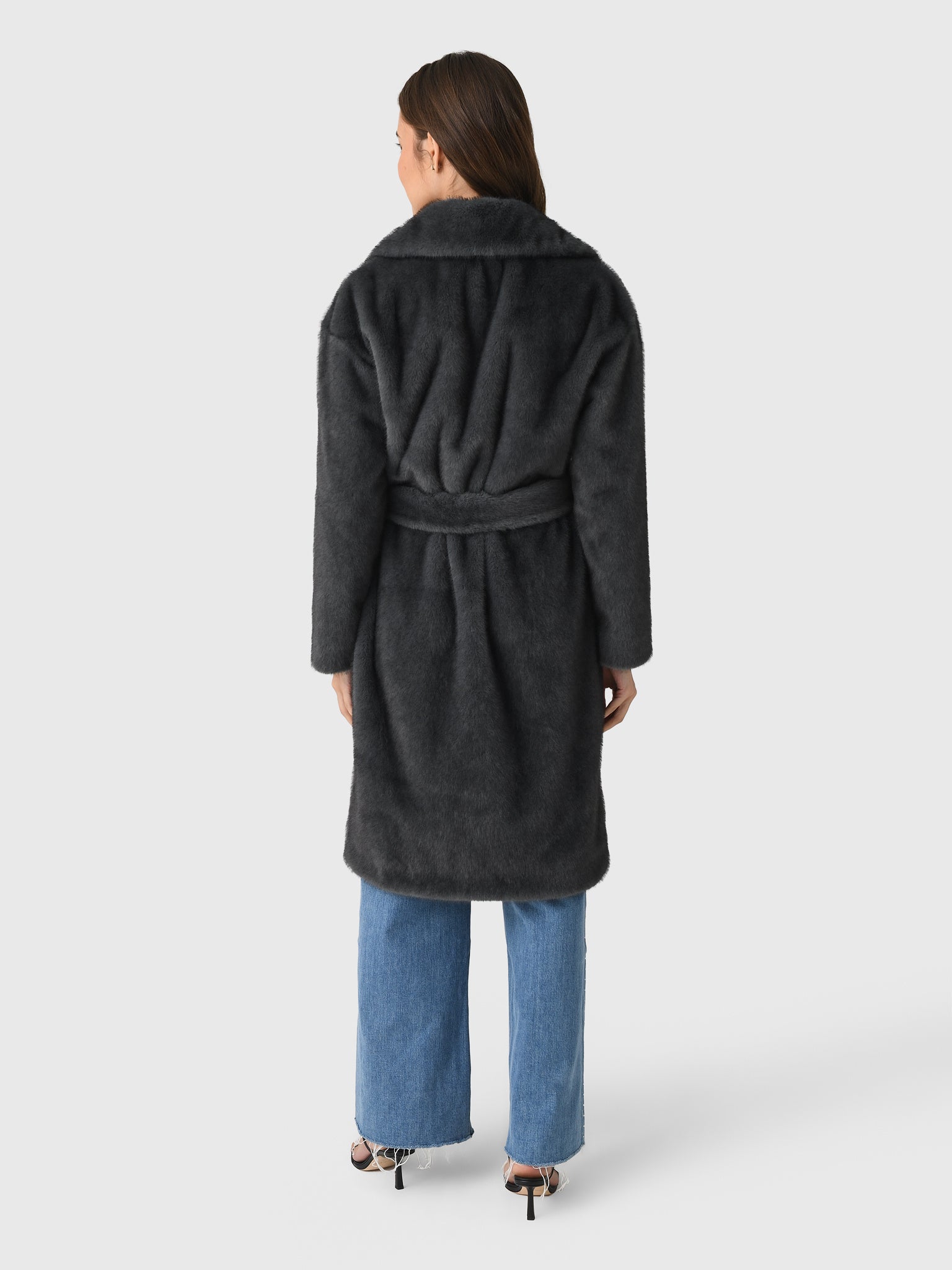 Herno Women's Alternative Fur Belted Coat – Saint Bernard