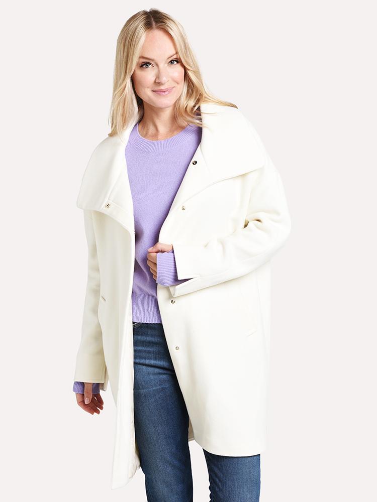 Herno Women's Woven Coat - Saint Bernard
