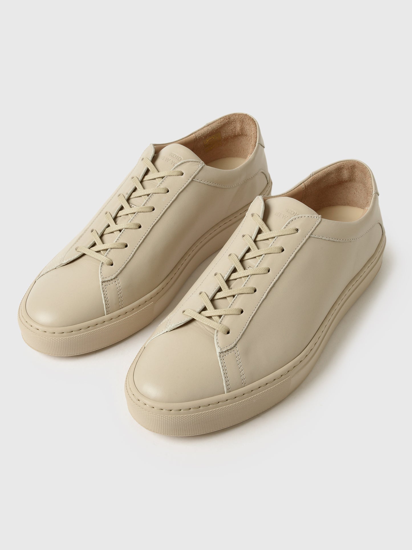 Koio Men's Capri Leather Sneaker - Saint Bernard