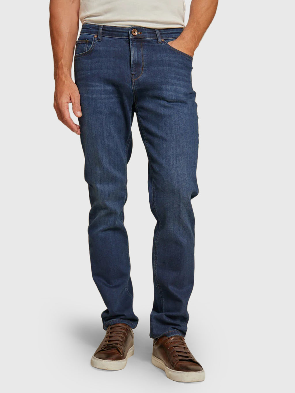 RYE51 Men's Candiani Italian Stretch Jean - Saint Bernard