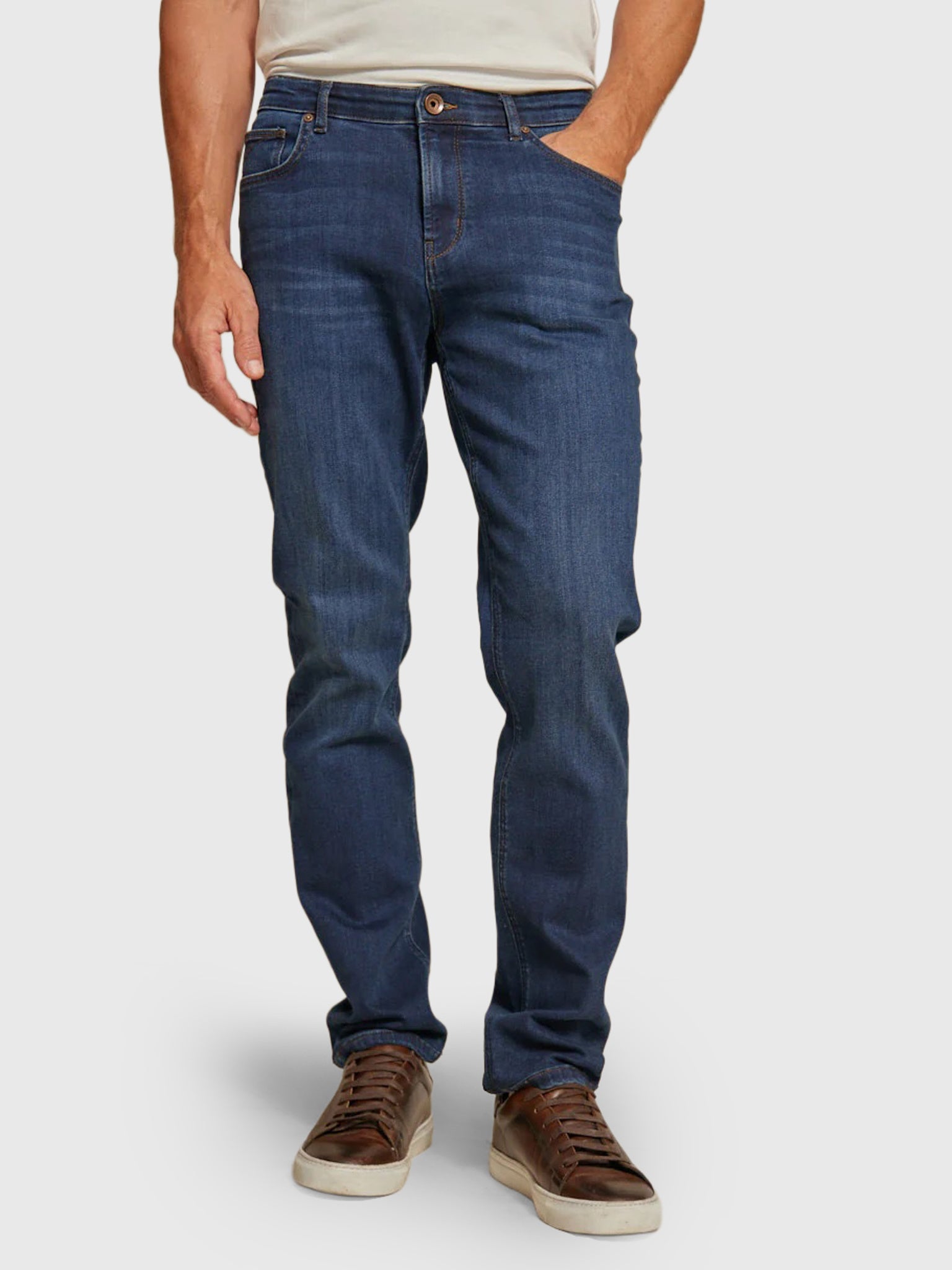 RYE51 Men's Candiani Italian Stretch Jean - Saint Bernard