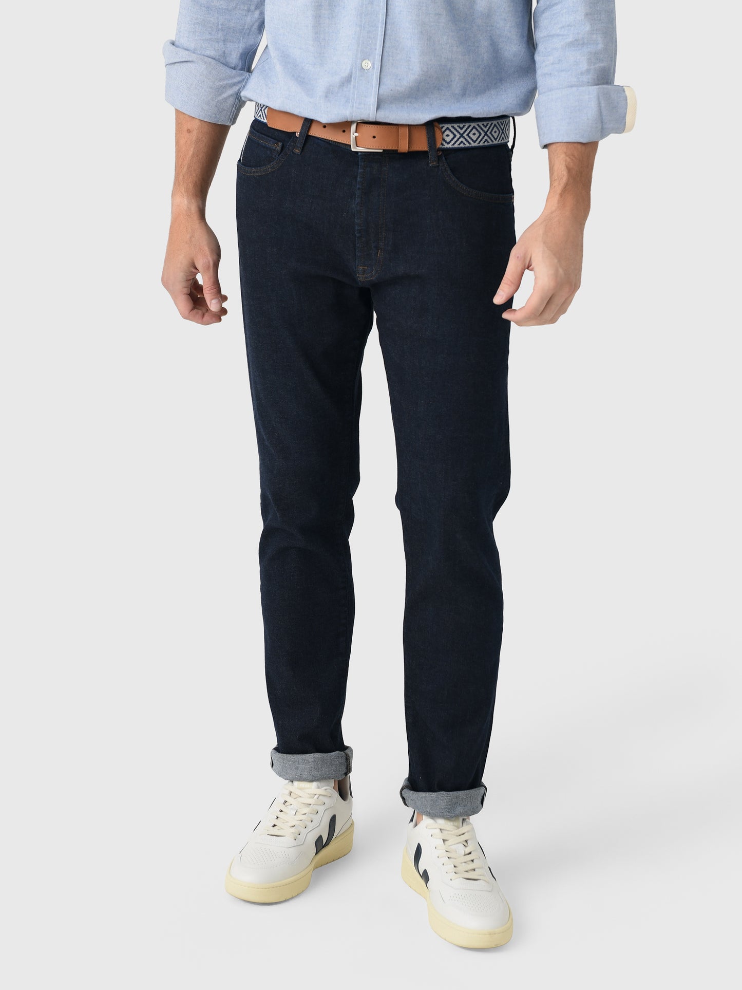 RYE51 Men's Selvedge Italian Stretch Jean - Saint Bernard