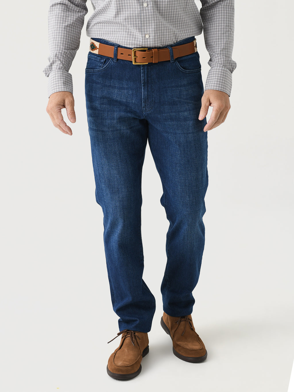 RYE51 Men's Selvedge Italian Stretch Jean - Saint Bernard