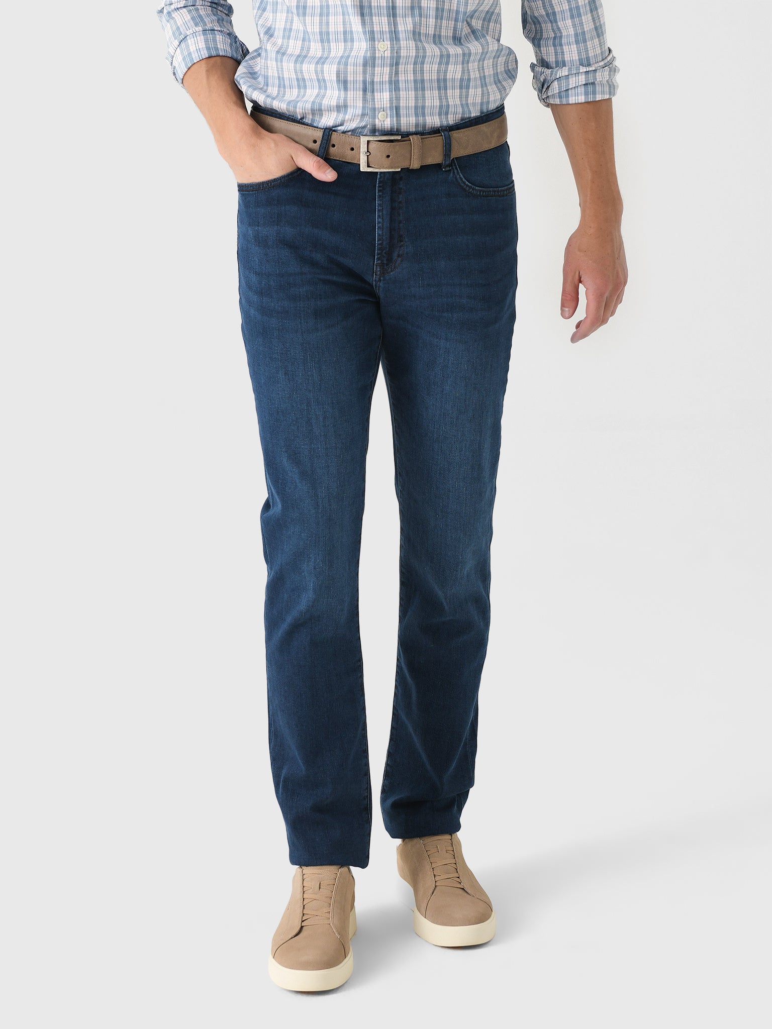 RYE51 Men's Selvedge Italian Stretch Jean - Saint Bernard